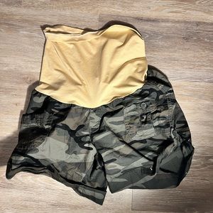 Maternity Camo Shorts